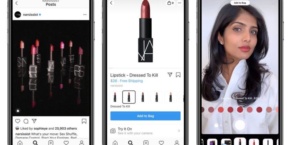 Instagram запустил рекламу с виртуальной примеркой