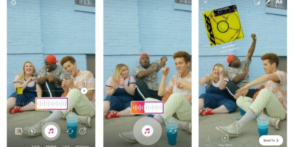 В Instagram Stories появилась функция добавления музыки