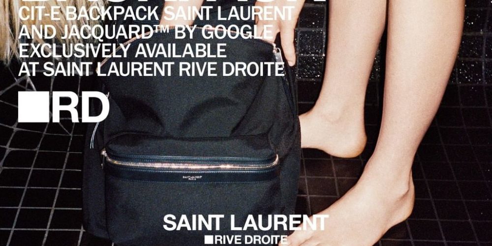 Saint Laurent и Google выпустили высокотехнологичный рюкзак
