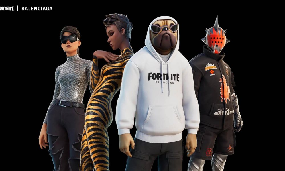 Balenciaga выпустил виртуальную коллекцию одежды для игры Fortnite