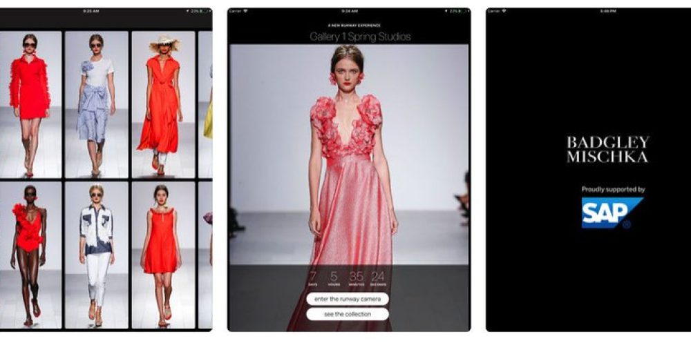SAP и Badgley Mischka создали приложение для зрителей Недели моды