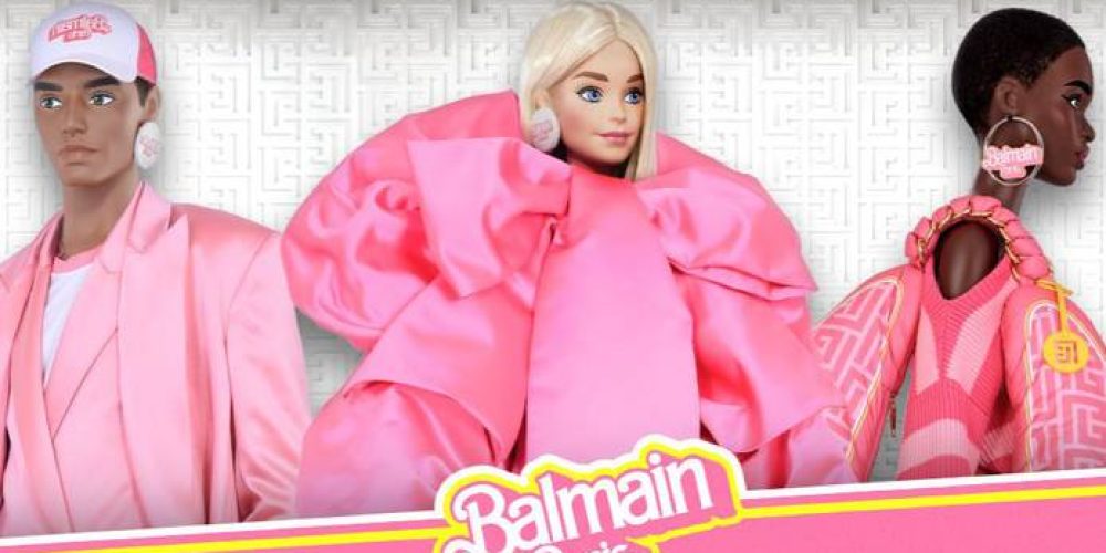 Balmain x Barbie выпустили коллекцию одежды в NFT