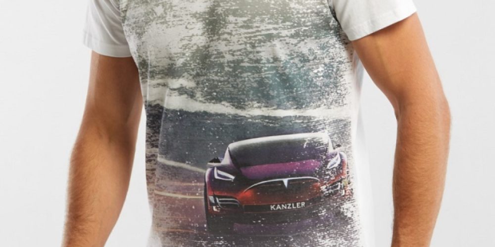 Kanzler представил футболки с принтом, созданным искусственным интеллектом