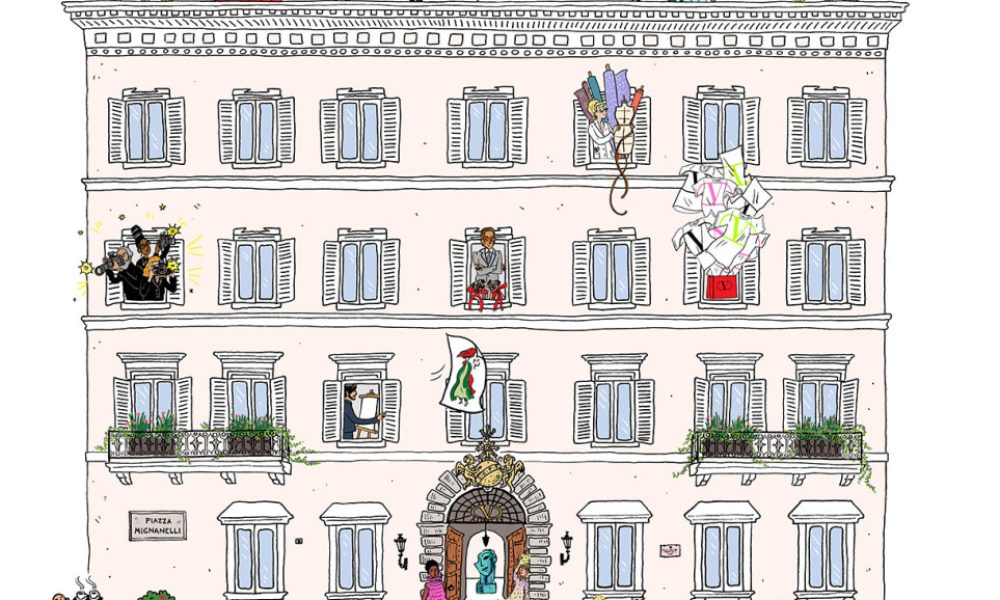 Valentino запустил digital-проект «Chez Maison Valentino»