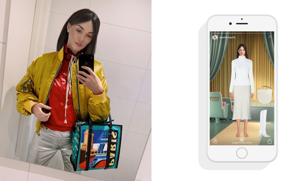 YOOX  позволит примерить одежду на свой 3D-аватар