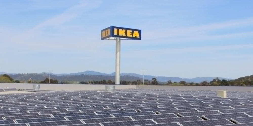 IKEA в России и три торговых центра «Мега» перешли на солнечную энергию