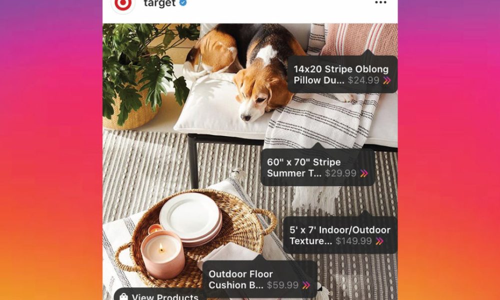 Target ввел возможность совершать покупки в Instagram