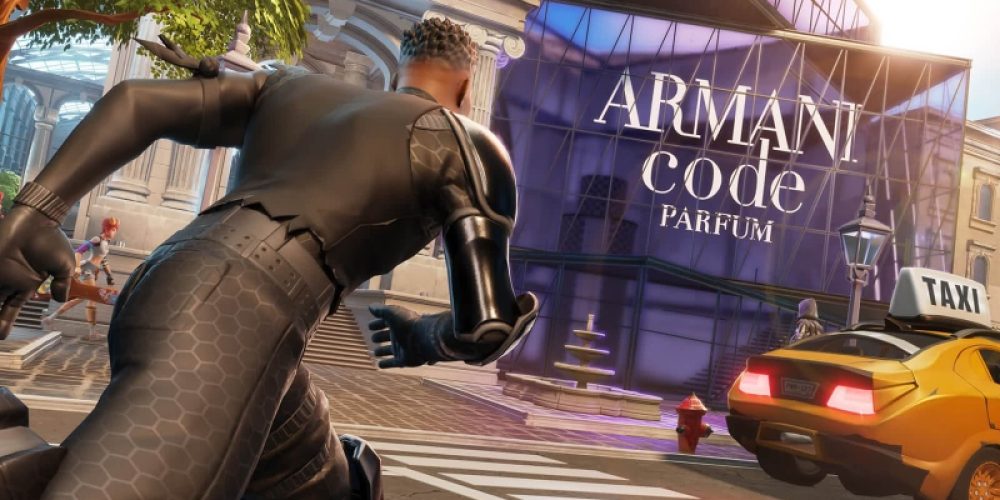 Armani Beauty запустил игру в Fortnite