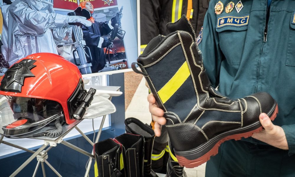 Компания «Марко» выпустила для спасателей обувь, выдерживающую температуру открытого пламени