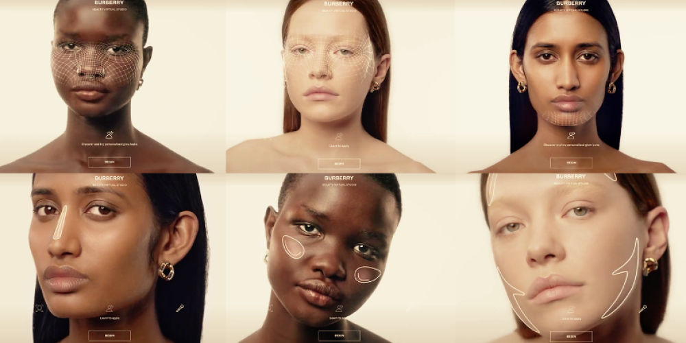 Burberry Beauty представили виртуальную студию примерки макияжа