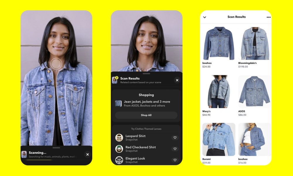 Snapchat представил новые инструменты онлайн-шопинга