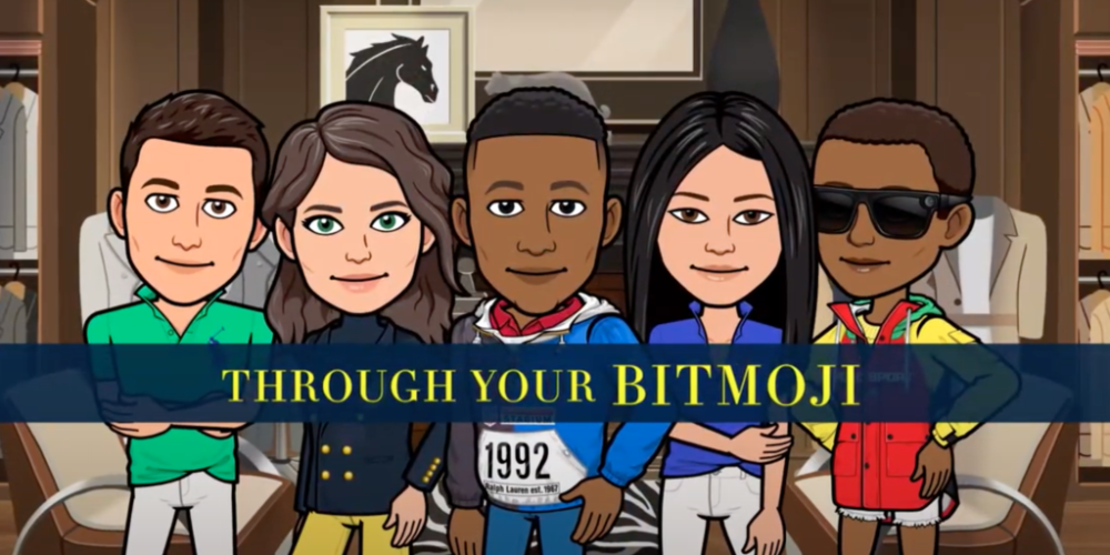 Ralph Lauren создал коллекцию одежды для аватаров Bitmoji в Snapchat