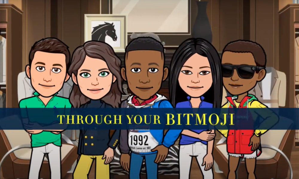 Ralph Lauren создал коллекцию одежды для аватаров Bitmoji в Snapchat