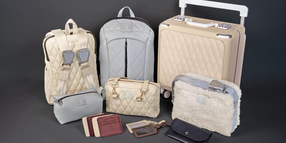 Авиакомпания Emirates выпустила коллекцию чемоданов из переработанных материалов и элементов самолетов