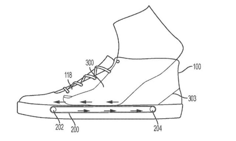 Nike запатентовал самонадевающиеся кроссовки