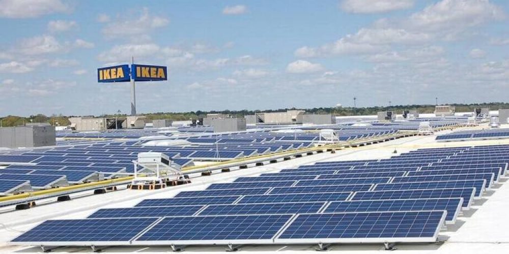 IKEA переведет все магазины в России на солнечную энергию