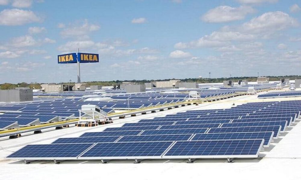 IKEA переведет все магазины в России на солнечную энергию
